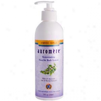 Auromere's Lotion Hand & Body 8 Fl Oz