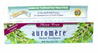 Auromere's Toothpaste Mint-free 4.16 Fl Oz