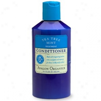 Avalon Organic's Conditioner Tea Tree Mint Treatent 14 Fl Oz