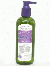 Avalon Organic's Facial Clleansing Gel Organic Lavender 7 Fl Oz