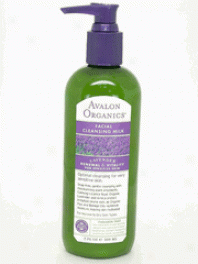 Avalon Organic's Facial Cleansing Milk Organic Lavender 7 Fl Oz