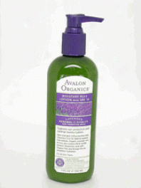 Avalon Organic's Moisture More Lotion W/spf18 Organic Lavender 7oz