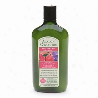 Avalon Organic' sShampoo Refreshing Grapefruit & Geranium 11 Fl Oz