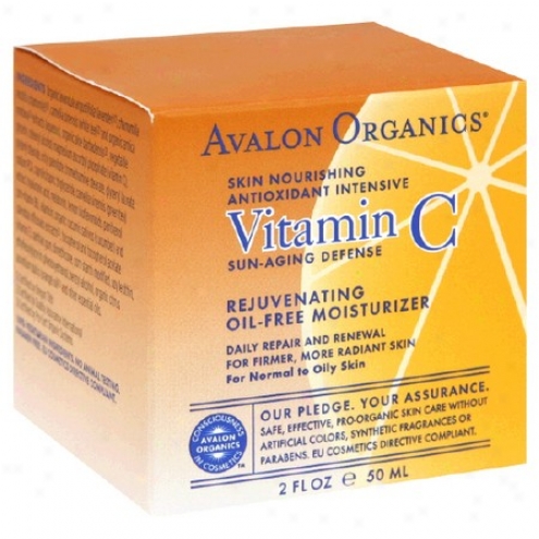 Avalon Organic's Vitamin C Rejuvenating Oil-free Moisturizer 2 Fl Oz