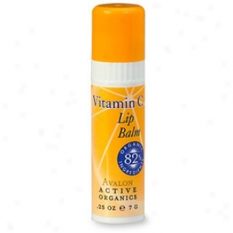 Avalon Organic's Vitamin C Soothing Lip Balm .25oz