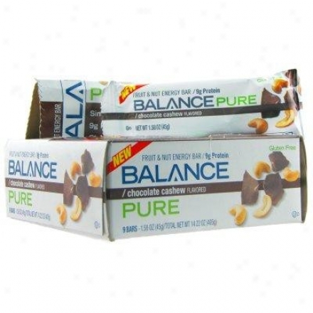 Balance Bar's Modest Chocolate Cashew 1.58oz/9bars