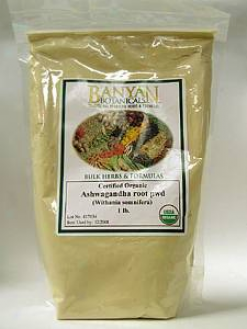 Banyan Trading Co's Ashwagandha (certifked Organic) 1 Lb