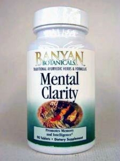 Banyan Trading Co's Mental Clarity 500 Mg 90 Tabs