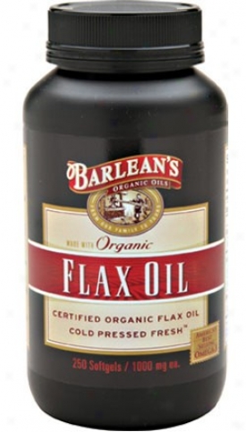 Barlean Flax Oil 1000mg 100caps