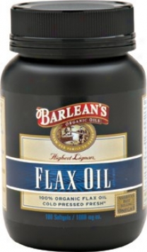 Barlean Lignan Flax Oil 1000mg 100caps