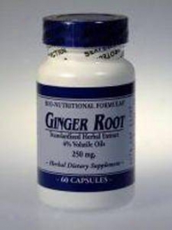 Bio-nutritional Formula's Ginger Root 250mg 60caps
