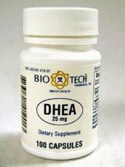 Bio-tech's Dhea 25 Mg 25 Mg 100 Caps