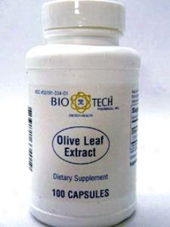 Bio-tech's Olive Leaf Extract 500 Mg 100 Caps