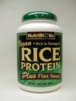 Biochem Sport's Rice Protein Plus Flax Seed 21oz