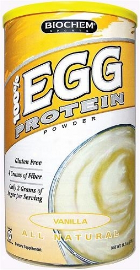 Biochem's 100% Egg Protein Powder Vanilla 14.7oz