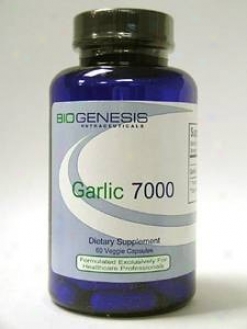 Biogenesis Nutraceutical's  Garlic 7000 700 Mg 60 Vcaps