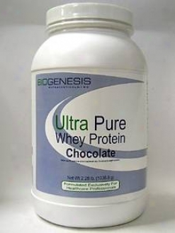 Biogenesis Nutraceutical's  Ultra Pure Whey Protein - Chocolate 2 Lb