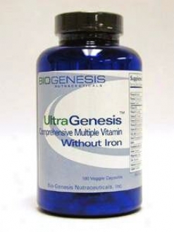Biogenesis Nutraceutical's  Ultrabenesis W/o Iron 180 Caps