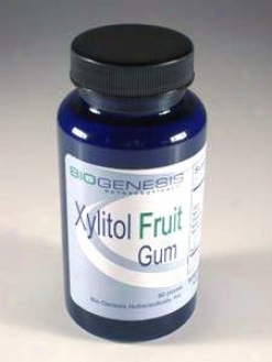 Biogenesis Nutraceutical's  Xylitol Gum - Fruit 90 Cnt