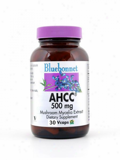 Bluebonnet's Ahcc 500mg 30vcaps