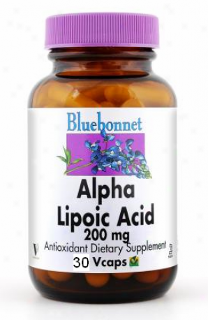 Bluebobnet's Alpha Lipoic 200 Mg 30vcaps