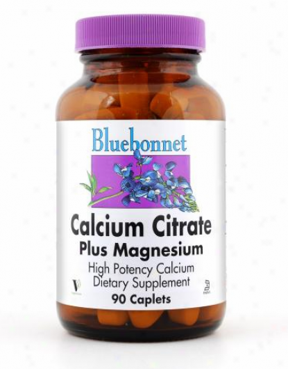 Bluebonnet's Calcium Cutrate W/mag 90caps