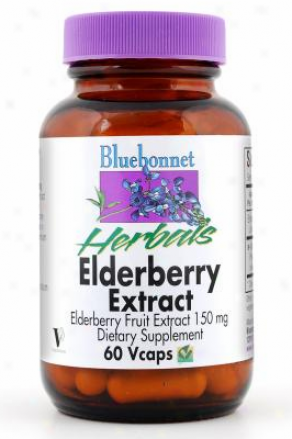 Bluebonnet's Elderberry Extract 150mg 60vcaps