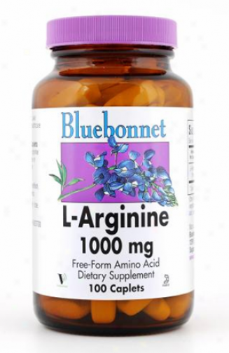 Bluebonnet's L-argginine 1000m g100vcaps