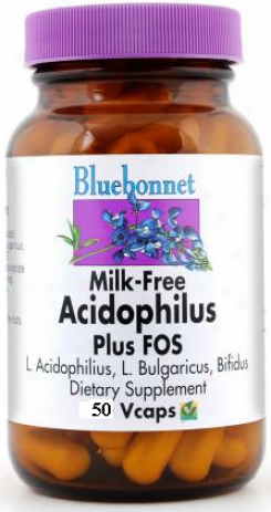 Bluebonnet's Milk  Free Acidophylus Plus Fos  50caps