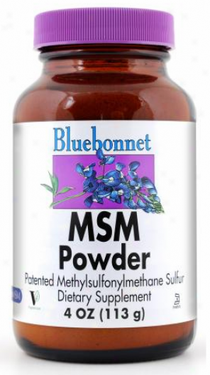 Bluebonnet's Msm  Powder 4oz