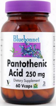 Bluebonnet's Pantothenic Acid 250mg 60caps