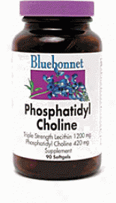 Bluebonnet's Phospatidyl Choline  90sg