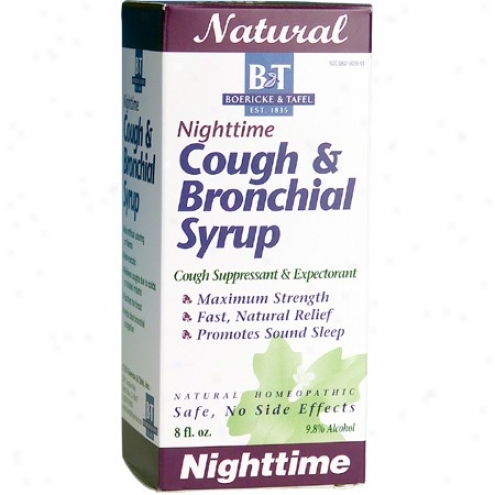 Boerick3 Tafel's Nighttime Cough & Bronchial Syrup 8 Fl Oz