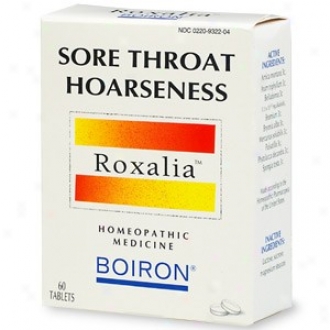 Boiron Medicines Roxalia 60tabs