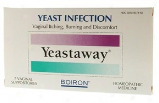 Boiron Medicines Yeastaway 7 Suppositories