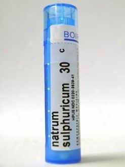 Boiron's -N atrum Sulphuricum 30c 80 Plts