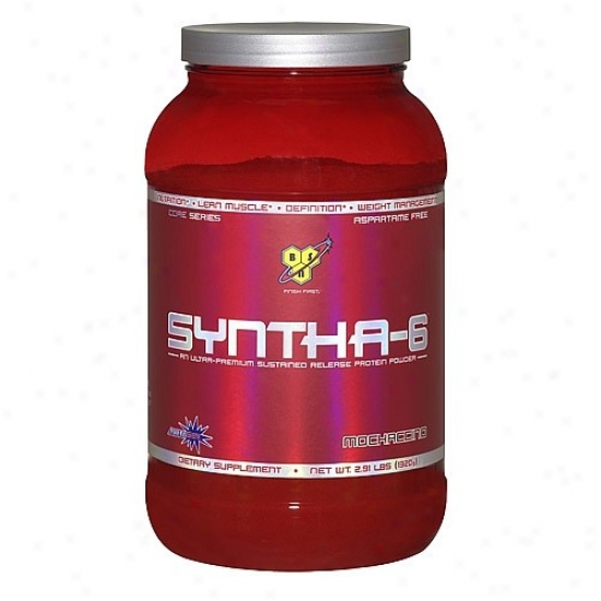 Bsn's Syntha-6 Sustained Release Protein Powder Mochaccino 2.91lb