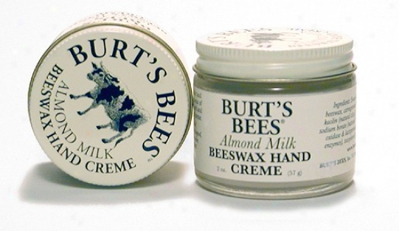 Burt's Bees Almond Milk Beeswax Skill Creme 2oz