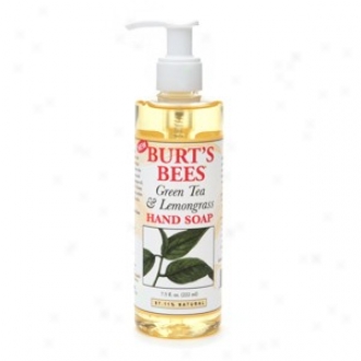 Burt's Bees Hand Soap Green Tea And Lemongrass 7.5 Fl Oz