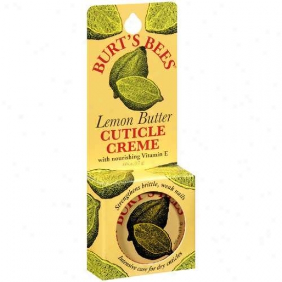 Burt's Bees Lemon Butter Cuitcle Creme 0.6oz