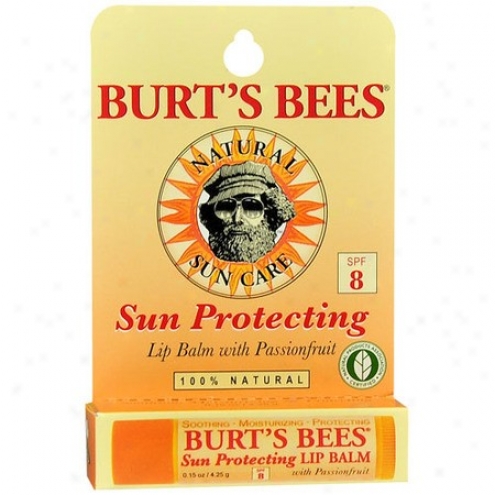 Burt's Bees Lip Balm Passionfruit With Spf-8 0.15oz