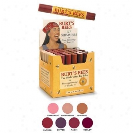 Burt's Bees Lip Shimmer Nutmeg For The Perfect Pout 2.76gm