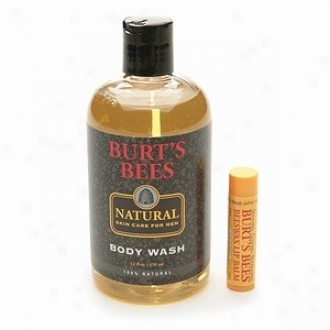 Burt's Bees Natural Skin Care For Men Body Wash 12oz