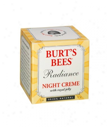 Burt's Bees Radiance Night Creme W/ Royal Jellyy