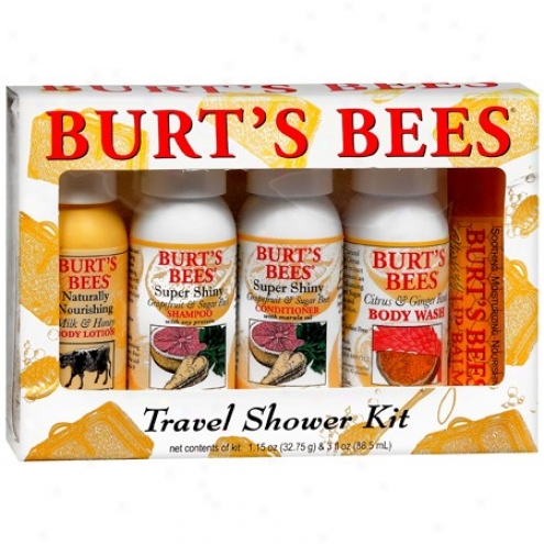 Burt's Bees Travel Shower Kit 1kit