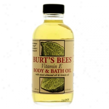 Burt's Bees Vitamin E Body & Bayh Oil 4oz