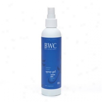 Bwc's Hair Gel Spray Volume Plus 8.5 Fl Oz