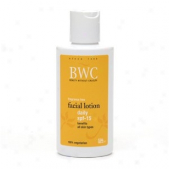 Bwc's Lotion Daily Facial Spf-15 4 Fl Oz