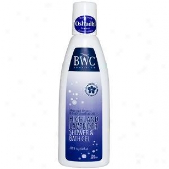 Bwc's Shower & Bath Highland Lavender Gel 7 Fl Oz