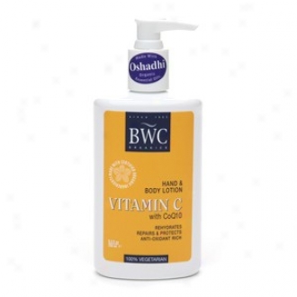 Bwc's Vitamin C Hand & Body Lotion 8.5 Fl Oz